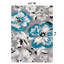 Tapis bleu / gris / ivoire Rooshi-41076185