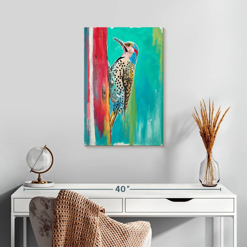 Brampt Woodpecker II, 24" H x 16" W