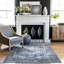 Tapis de style oriental gris foncé-860086843