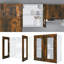 Black Hanging Glass Cabinet 60X31x60 Cm-1533874578