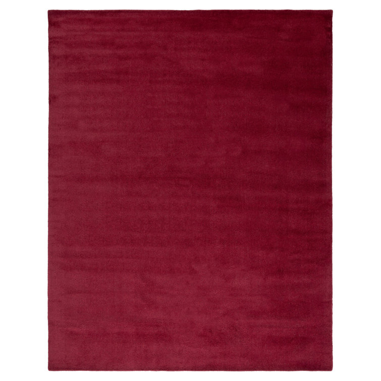 Frann Hand Tufted Wool Solid Color Rug