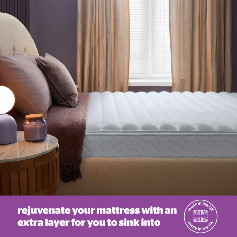 Silentnight Deep Sleep Mattress Topper, Small Double (4')