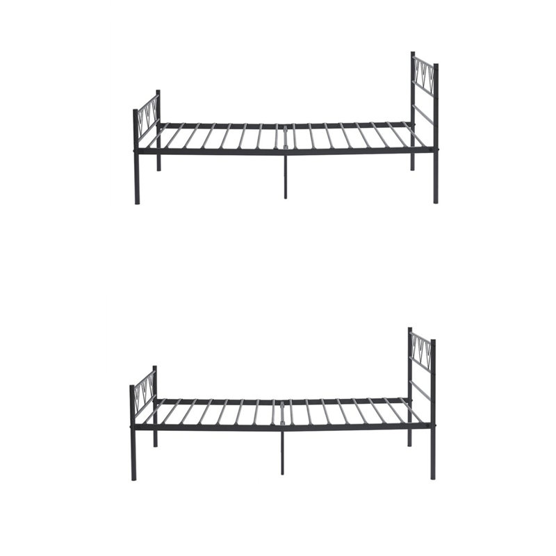 UK Single - DE 90 X 190 Cm Metal Bed