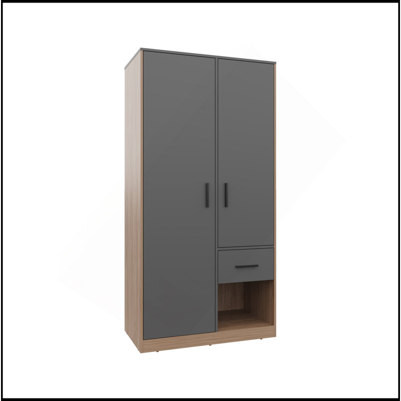 Armoire 2 tiroirs Alder