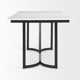 Wainwright 71'' Marble Dining Table