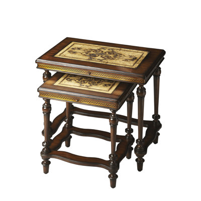 Gregorio Rectangular Stone Nesting Tables