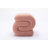 017S-S-Shape Fabric Ottoman Makeup Stool Footstool（ONLY OTTOMAN)-924078931