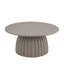 Table basse en aluminium avec base à texture ciseau-107272282-107272278