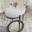 Table d'appoint ronde en marbre  Mercier