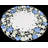 Donneshia Blue Rose Doily Table Topper (22" Rd)