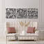 «Ink Motif VI», ensemble de 3 toiles tendues-656923527