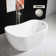 54" x 28" Freestanding Soaking Acrylic Single Slipper Bathtub with Reversible Drain