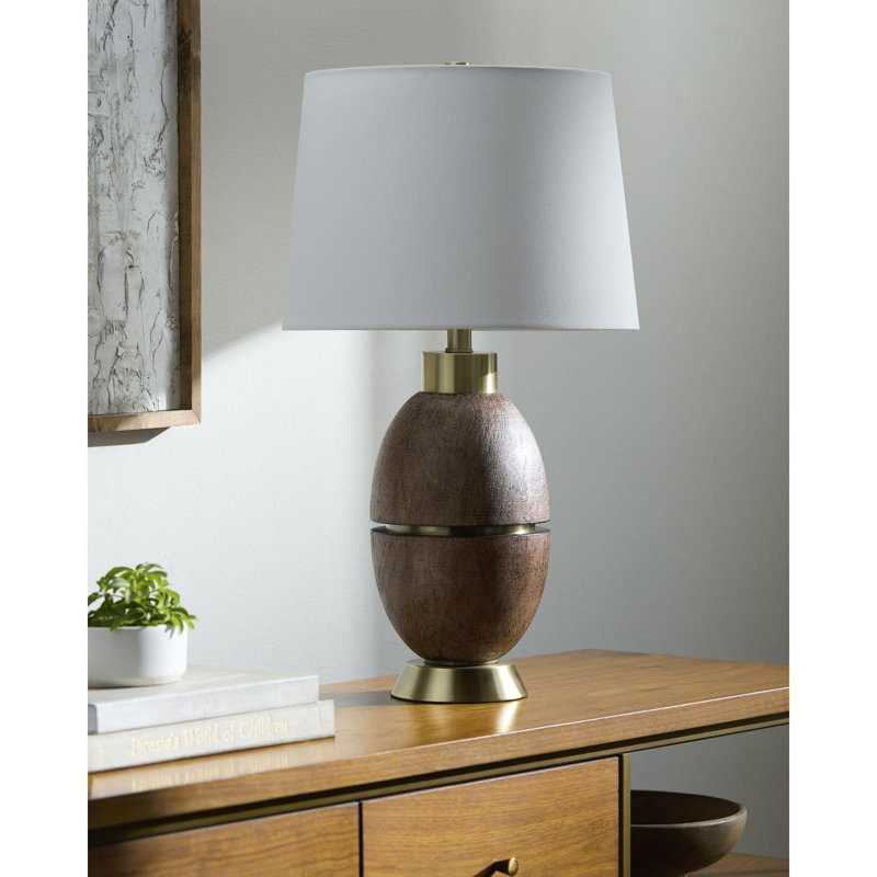 Keene Table Lamp, Brown