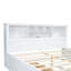 King Size Wood Platform Bed With Multi-Storage Headboard, USB And Drawers-936385954