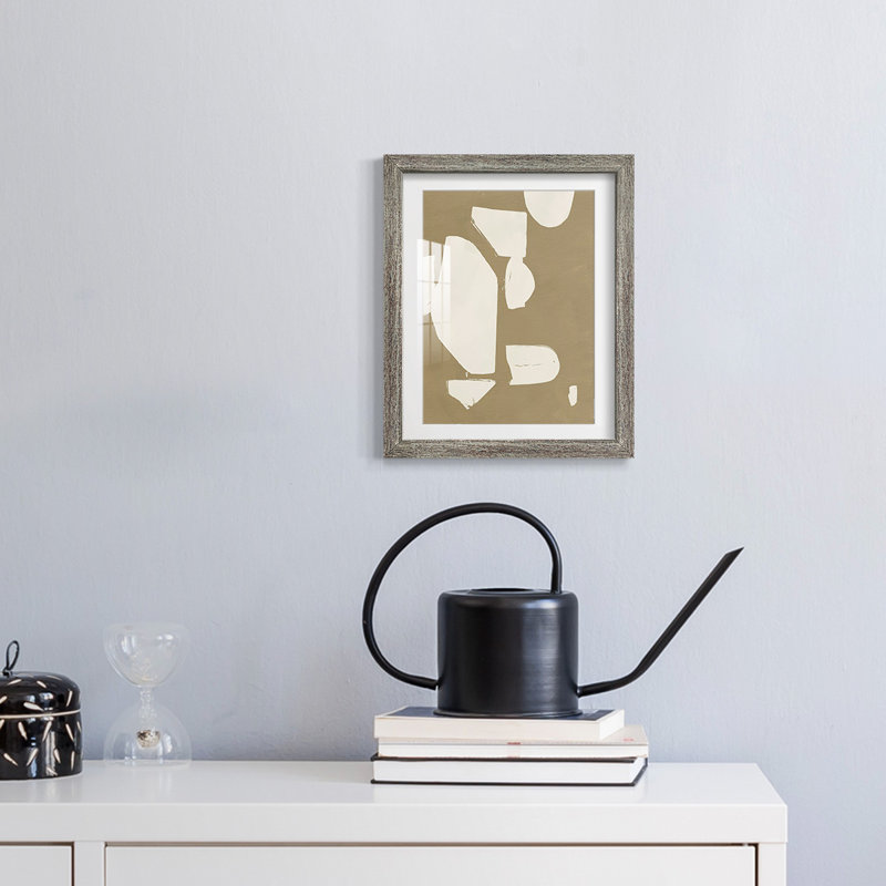 Chunky Abstract Art Gallery, Vieilli, H 28,5 po x l 20,5 po