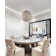 Adalbert 19.8-Inch 8 - Light Crystal Globe Chandelier