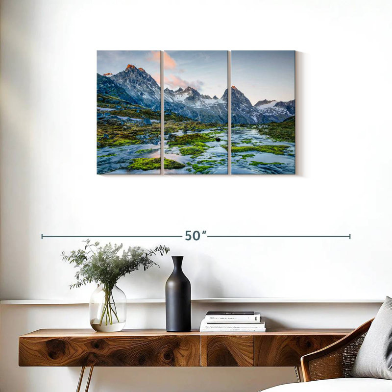 Alvord Talkeetna Mountains Alaska, 20" H x 33" W