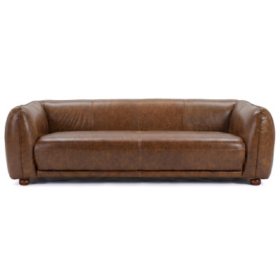90'' Genuine Leather Sofa