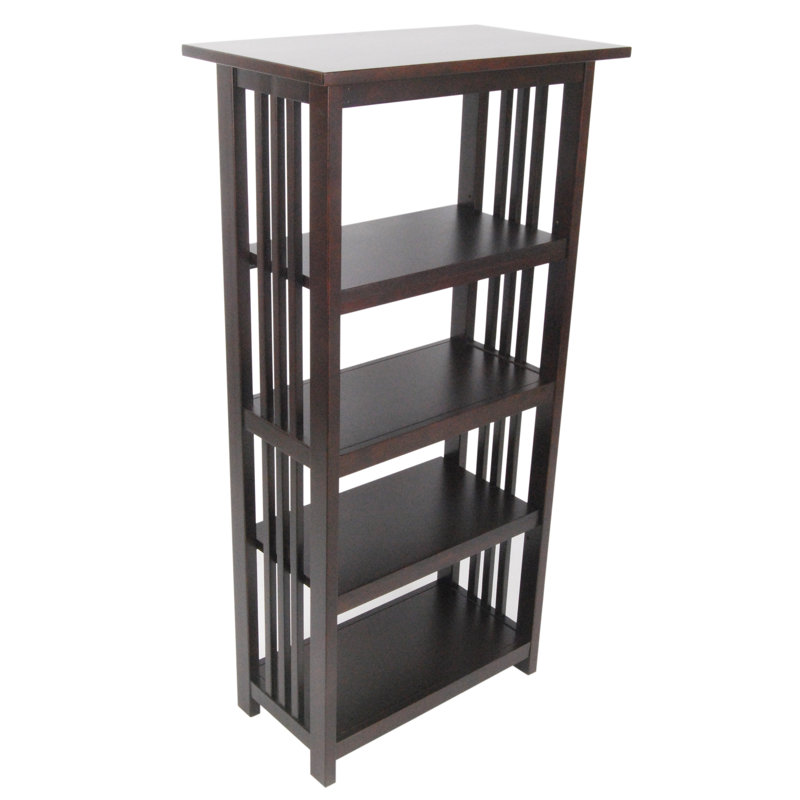 61cm W Standard Bookcase, H122 x W61 x D36cm, Cherry