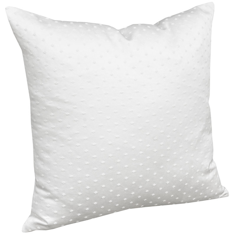 Polka Dots Cotton Reversible Throw Pillow