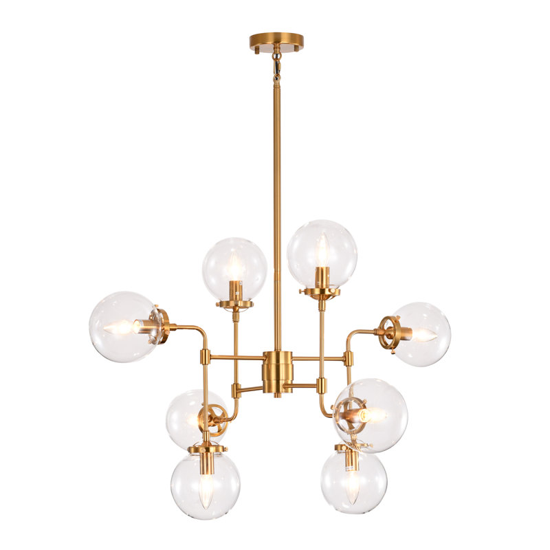 Lustre spoutnik à 8 lumières Kinnard Modern