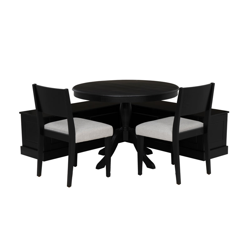 Ensemble de 4 coins recouverts Selby