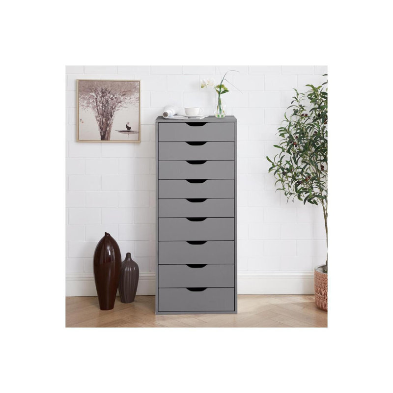 Hineefah 9 Drawer File Cabinet, Wooden office Drawer,  Storage File Cabinet, Large Filing Cabinet for Storage Organizing