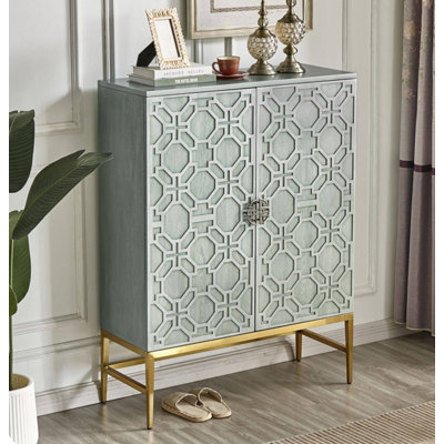 Modern light luxury high-end solid wood shoe cabinet