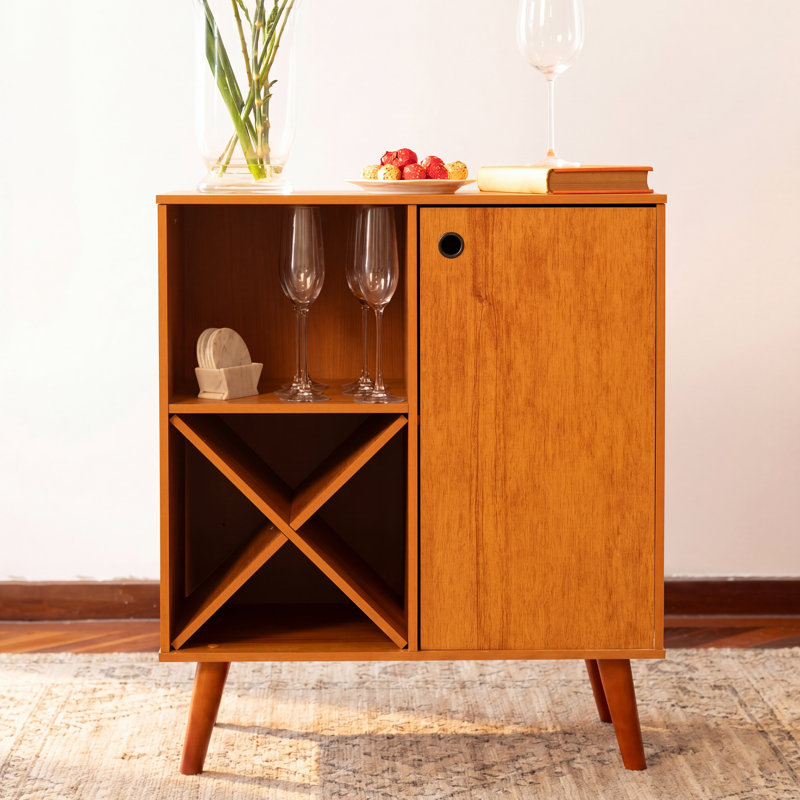 Armoire de bar Boahaus, Brun