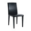 Chaise de salle à manger moderne Parsons avec pieds robustes en métal (ensemble de 4)-545802150-553392056-569559642