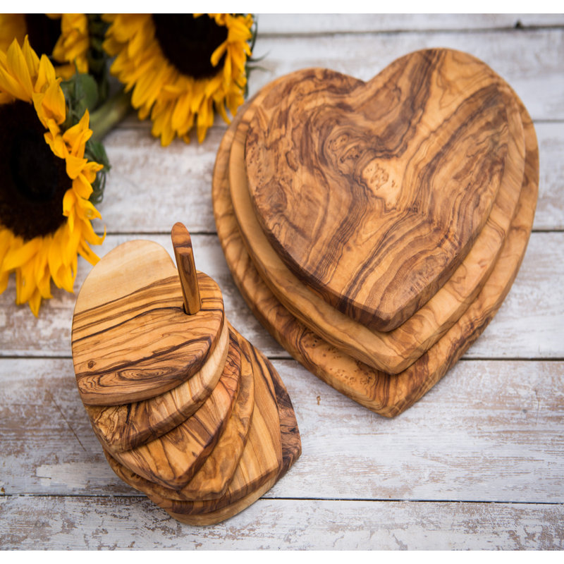 Mulford Olive Solid Wood Cutting Board