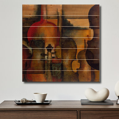 «Wood Ode To Music I» par Marie-Louise Oudkerk