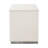 Pavira 1-Drawer Nightstand With LED Lights - Stone