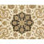 Hand Knotted Wool Area Rug in Ivory And Black