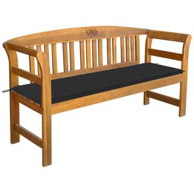 Banc de jardin en bois Brittini