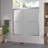 56-60"x58" Aluminum Frame Double Sliding Bathtub Screen, Bypass Bathroom Sliding Door with Premium 1/4" (6mm) Clear Tempered Glass,Chrome Finished-126704942