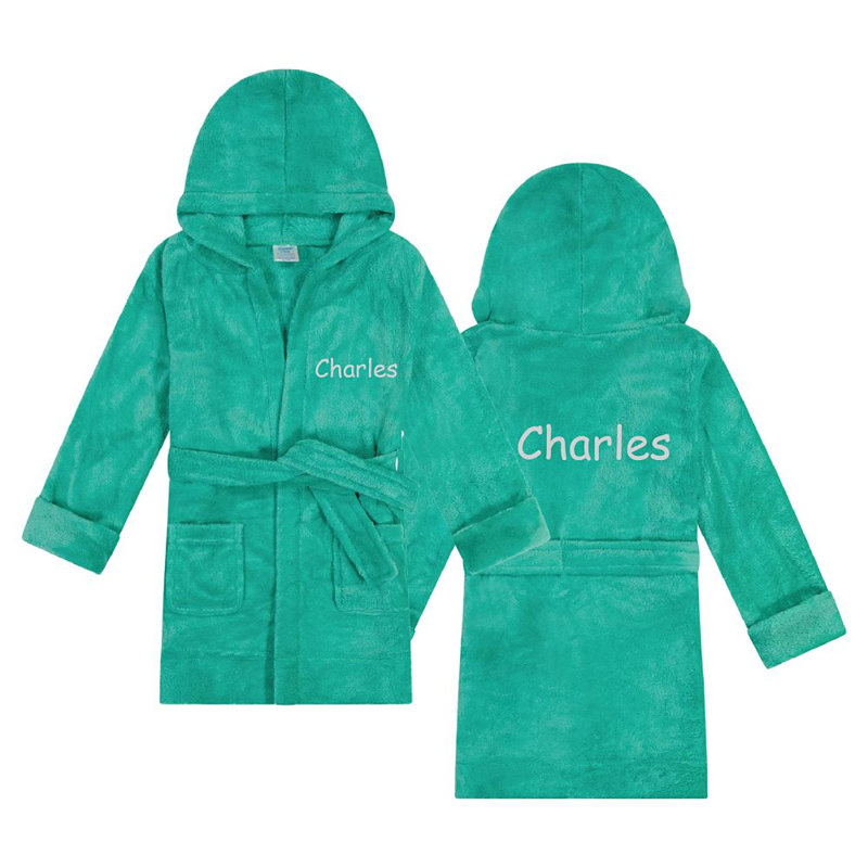 Peignoir Bowles, Vert, Oui