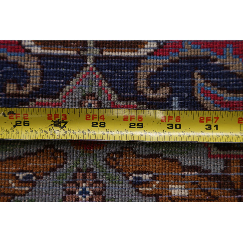 Tapis persan à motif de chasse Hash Design Kashmar 7x10