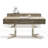 Marco 75" Washed Gray Executive Desk
