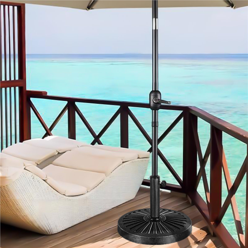 13.7kg Free Standing Umbrella Base, Black