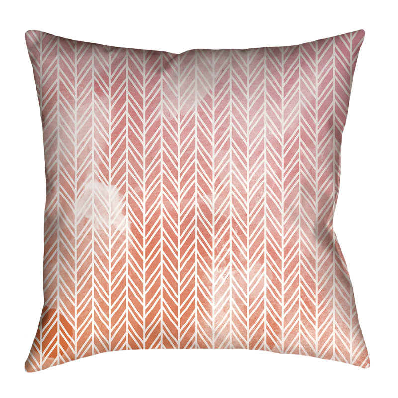 Coussin Katelyn Elizabeth, 16 po x 1 po, Orange