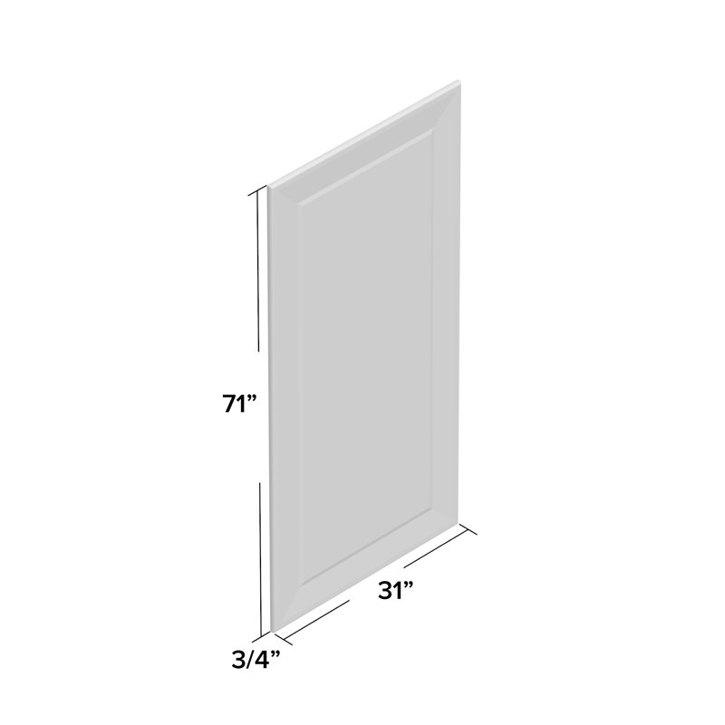 Miroir biseauté moderne et contemporain, H 71 po x l 31 po