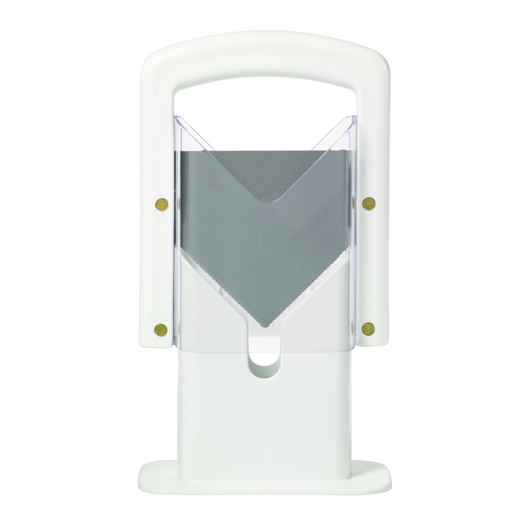 Hoan The Original Bagel Guillotine Universal Slicer Hoan Color: White