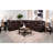 Dark Brown Power Reclining Sectional Sofa