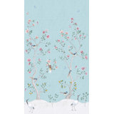 Spring Blossom Chinoiserie Floral 9.2' x 63" Wall Mural