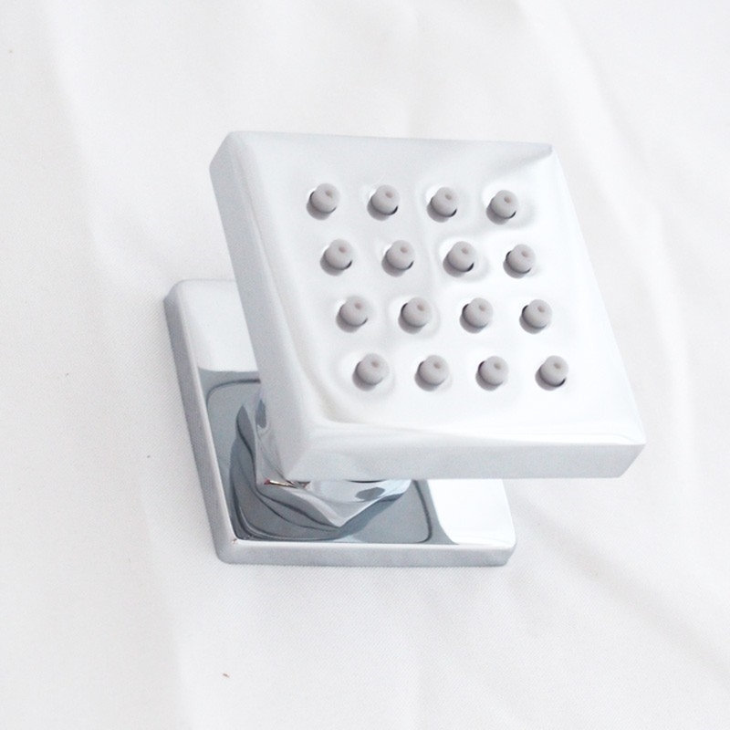 Système de douche à massage avec grande pomme de douche Atlantic, H 2,5 po x l 20 po