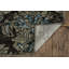Tapis oriental à poils courts brun et beige Barnon-19308795