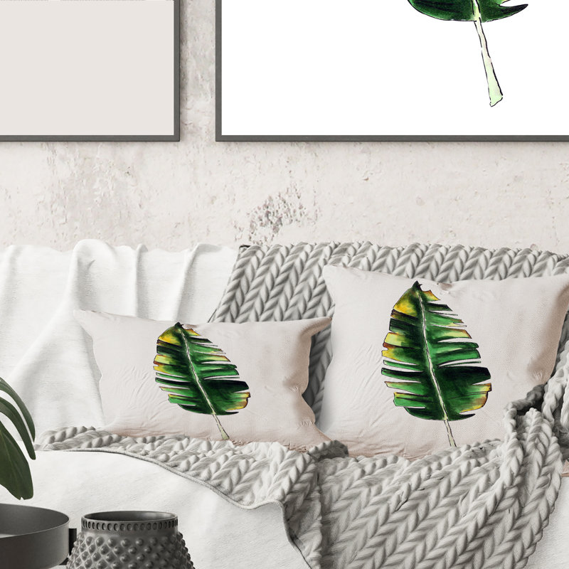 Floral Throw Pillow