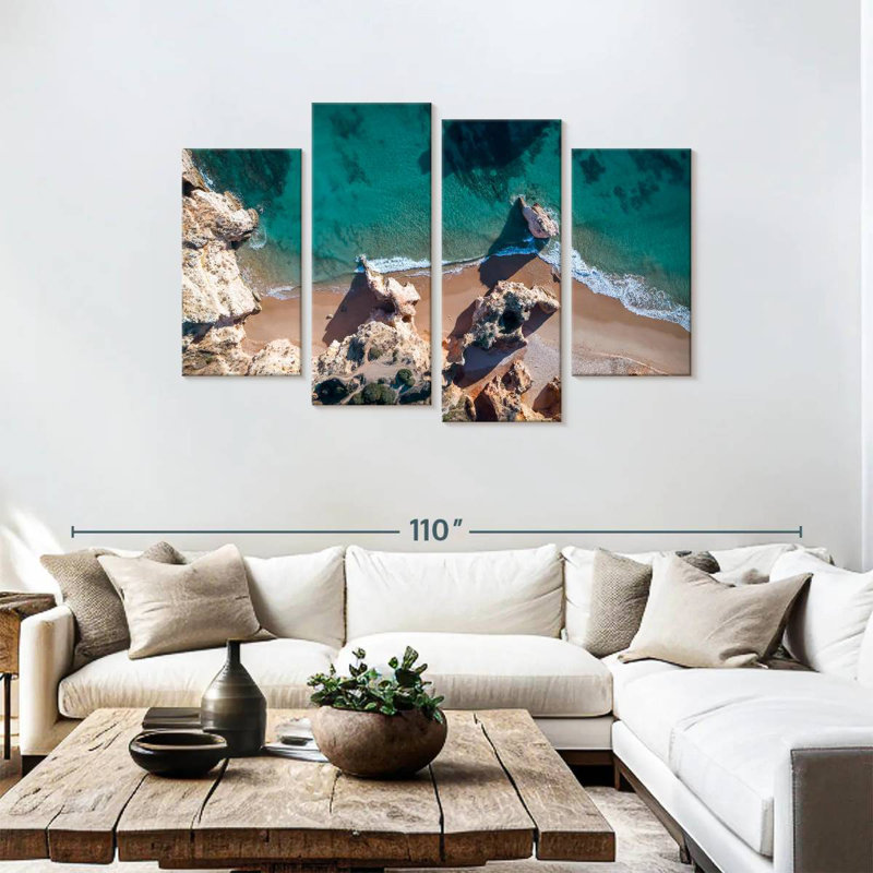Prainha Beach Cliffs, H 48 po x l 75 po