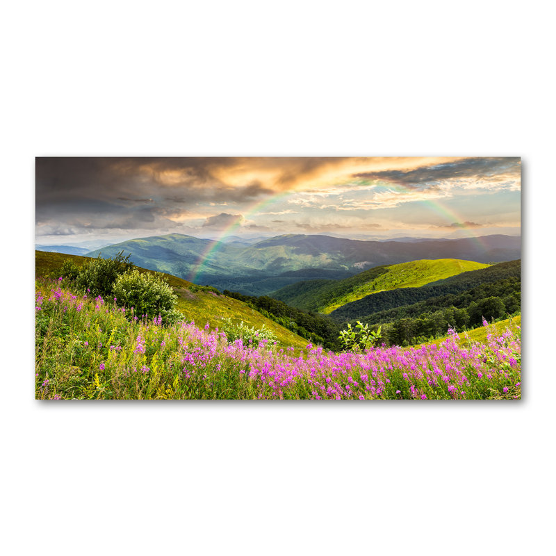 Mountain Landscape - Wrapped Canvas Print